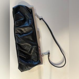 Little Black Bag Silver Hardware